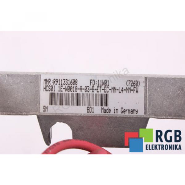 HCS01.1E-W0018-A-03 Canada Japan HCS01.1E-W0018-A-03-B-ET-EC-NN-L4-NN-FW REXROTH ID27447 #5 image