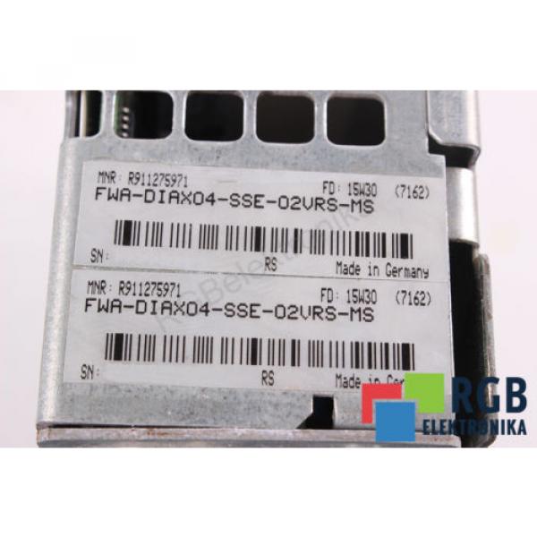 HDD02.2-W040N-HD32-01-FW China Russia FWA-DIAX04-SSE-02VRS-MS REXROTH ID27384 #6 image