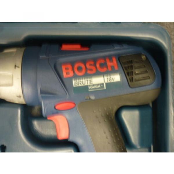 NOS! BOSCH 33618 CORDLESS 1/2&#034; DRILL KIT, 18-VOLT, BRUTE TOUGH #4 image