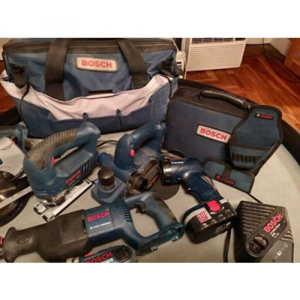 Bosch 18V Cordless 6-Tool Combo Kit Plus 10.8V Mini Driver/Drill #4 image