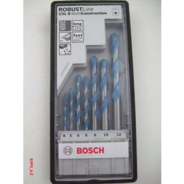 Mehrzweckbohrer Set Ø 4,0-12,0 mm Bosch Multi Construction Box 7 tlg. #1 image