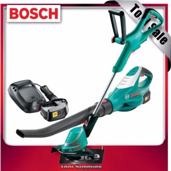 Bosch 18v Li-Ion Cordless Grass Trimmer &amp; Leaf Blower Kit ART 26-18 Li/ALB 18 Li #1 image