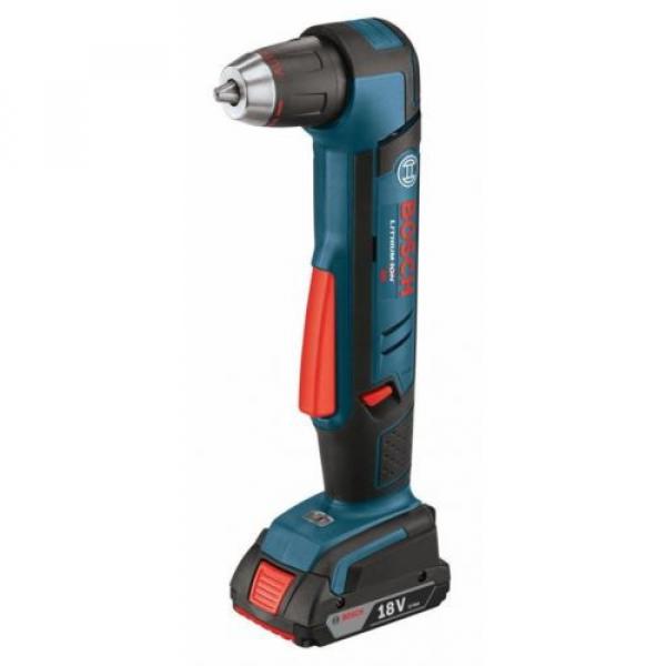 Bosch Li-Ion Right Angle Drill/Driver Cordless Power Tool Kit 1/2in 18V Keyless #1 image