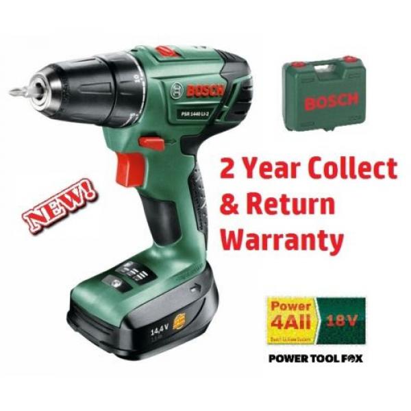 Bosch PSR-1440 Li-2 Lithium-ION CORDLESS DRILL DRIVER 06039A3070 3165140761529 #1 image