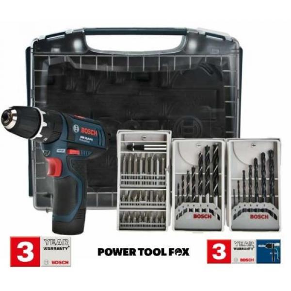 new Bosch GSB 10.8-2-Li Cordless COMBI 2 x Batteries 0615990GE2 3165140818582 #1 image