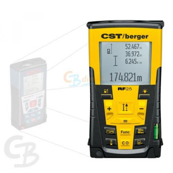 Bosch CST/berger LÁSER TELÉMETRO RF25 ESTRUCTURALMENTE IDÉNTICO CON GLM 250 VF #1 image