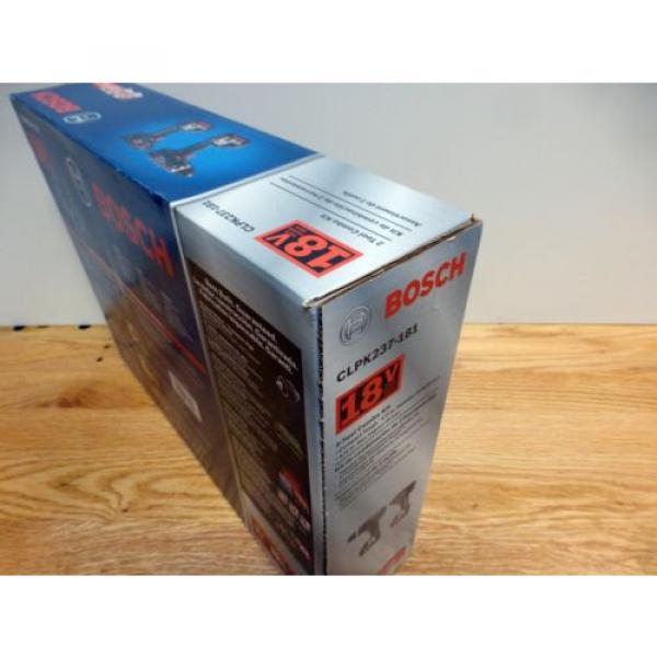 Bosch CLPK237-181 18V Combo Kit Tough Hammer Drill / Hex Impact Driver Brand New #3 image