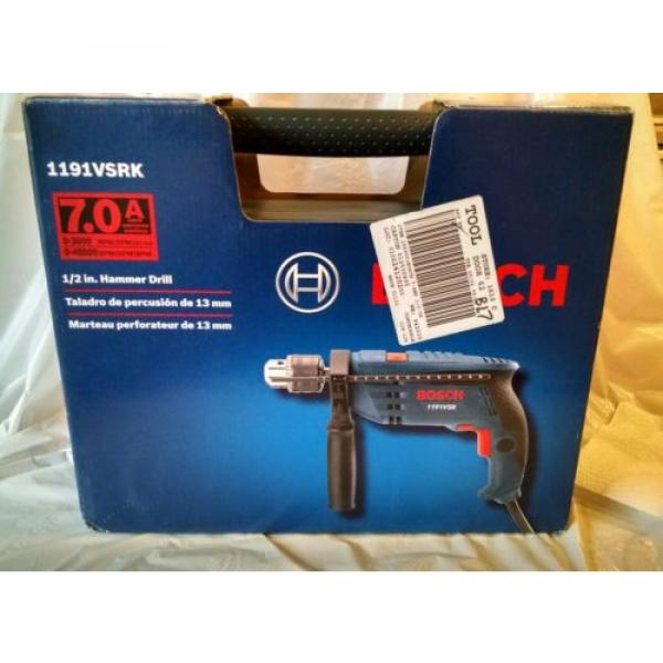 BOSCH 1191VSRK Corded Hammer Drill Kit,1/2 In,7 A,120 V #1 image