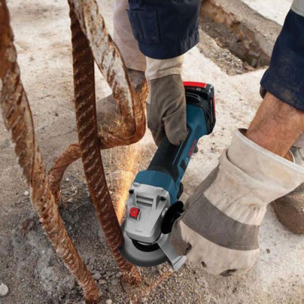 Bosch CAG180BL 18V Cordless Li-Ion 4-1/2in Grinder (Tool Only) #3 image