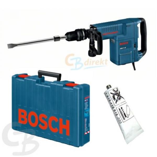 BOSCH MARTELLO A PERCUSSIONE CON ATTACCO SDS-MAX GSH 11 E+Valigetta Scalpello #1 image