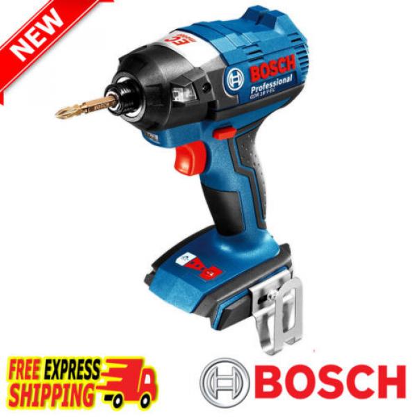 Bosch EC motor 18V Li-Ion Cordless Brushless Impact Driver - GDR 18 V-EC #1 image