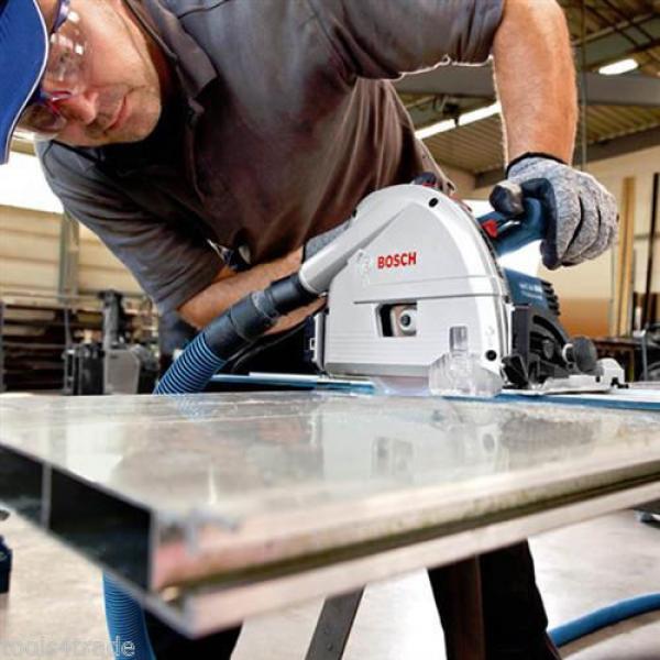 Bosch GKT55GCE Plunge Saw 2xFSN1600 Guide Rail+FSN Connector+Bag+L-BOXX 110v #4 image