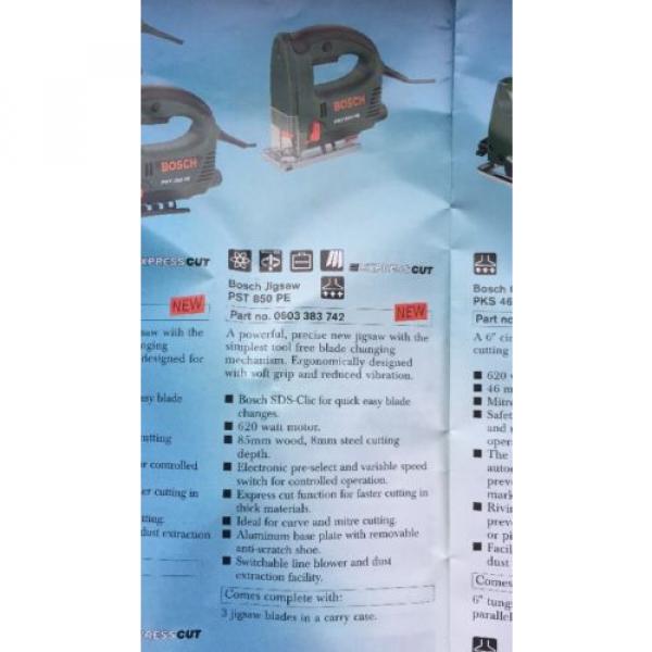 Bosch Jigsaw PST 850 PE #4 image