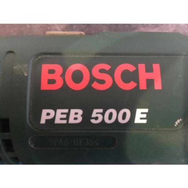 MULTISPAZZOLA LEVIGATRICE SMERIGLIATRICE ELETTRICA BOSCH PEB 500 E #10 image