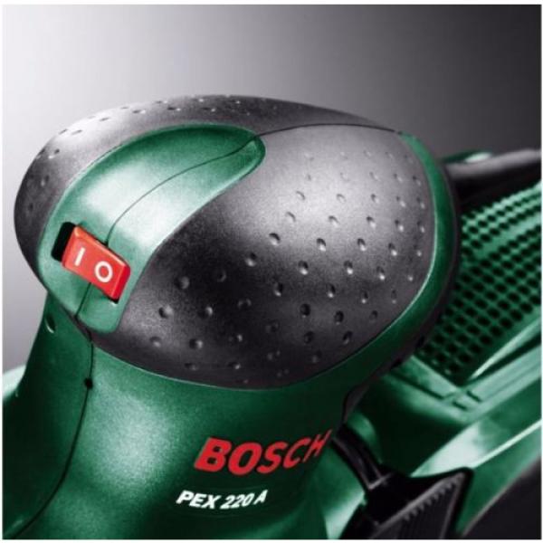 Bosch 220W Random Orbital Electric Power Sander Tool DIY, Hand, Easy Use New #4 image