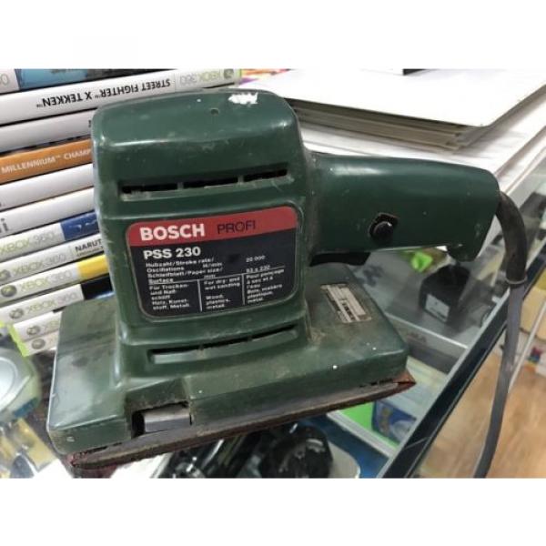 BOSCH ELECTRIC ORBITAL SANDER PSS230 #1 image