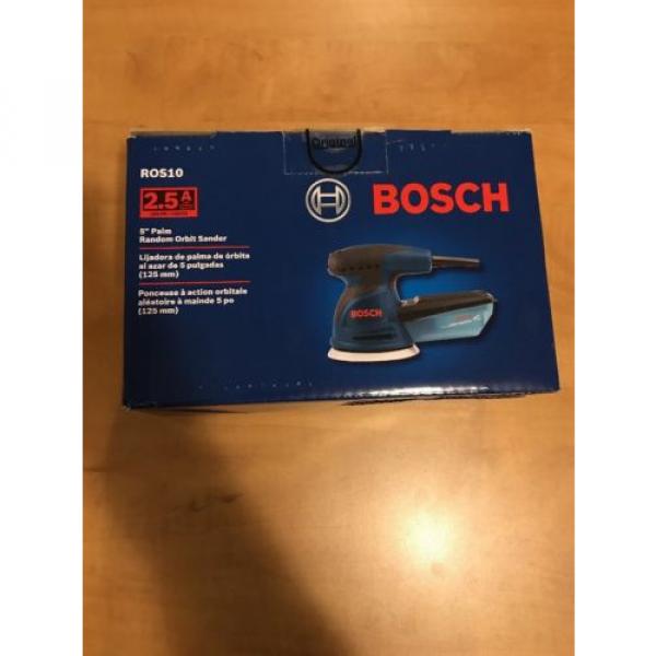 NEW Bosch 5&#034; Random Orbit Sander ROS10 #1 image