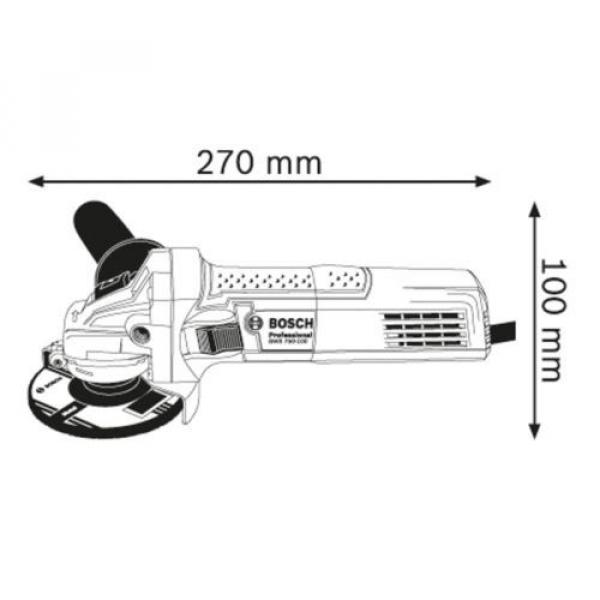 BOSCH SMERIGLIATRICE GWS 750-115 #3 image