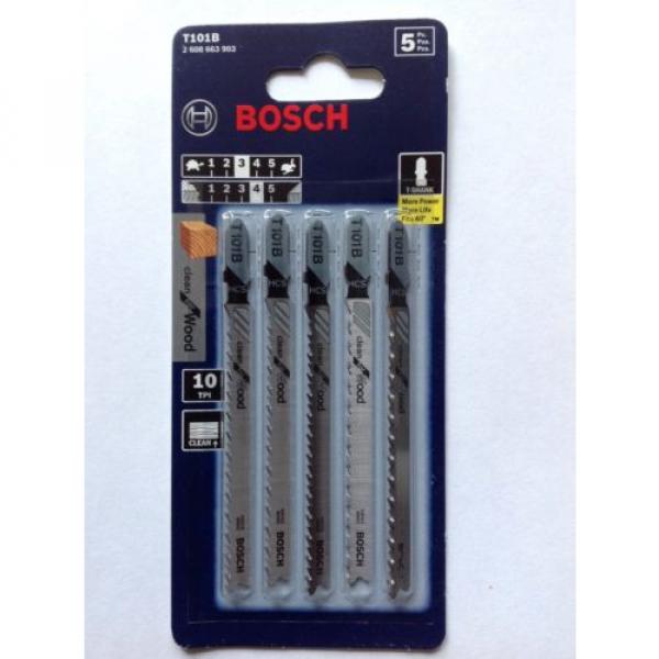 BOSCH T-Shank Jigsaw Blades - T101B #1 image