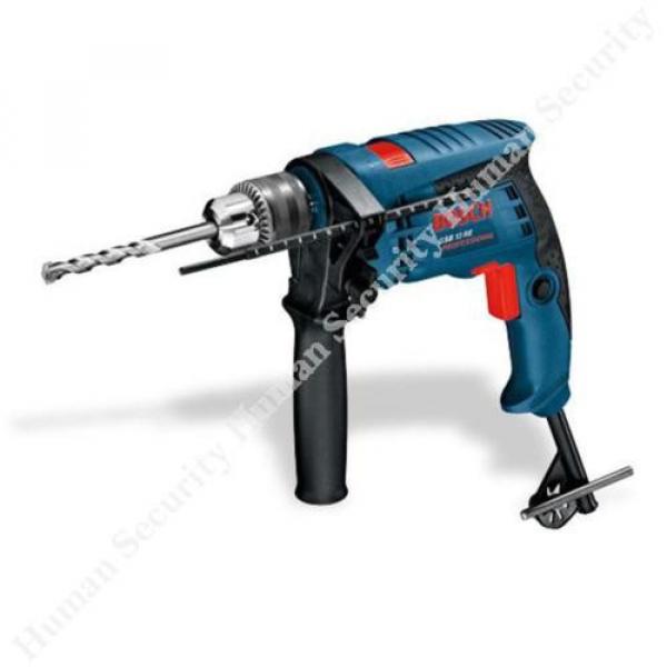 NEW BOSCH GSB1300RE Professional Drill Set + Handle &amp; Depth Gauge Bare tool #1 image