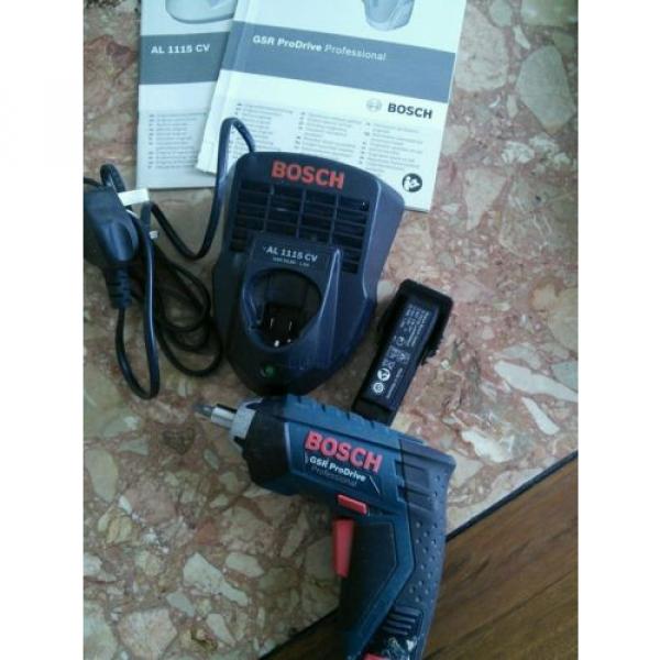 Bosch GSR ProDrive Cordless Drill/Screwdriver. 2 batteries, charger +soft case #2 image