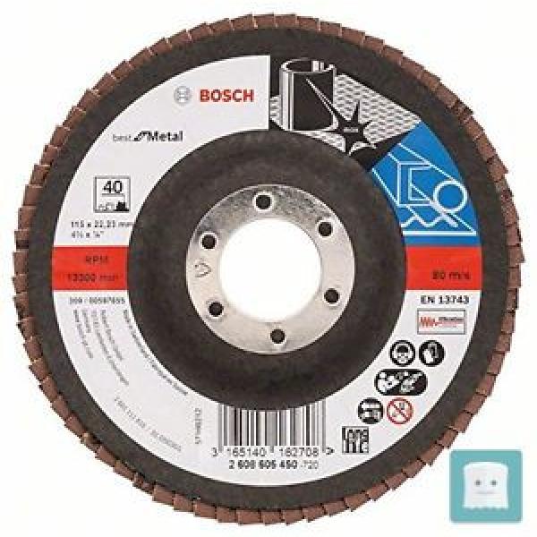 BOSCH 2608607350 DISCO AD ALETTE DI 22-23 MM, 60 U/MIN, 125 MM, 1 PEZZO #1 image