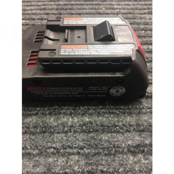 X2 Bosch 18v Batteries BAT612 42514-1 #7 image