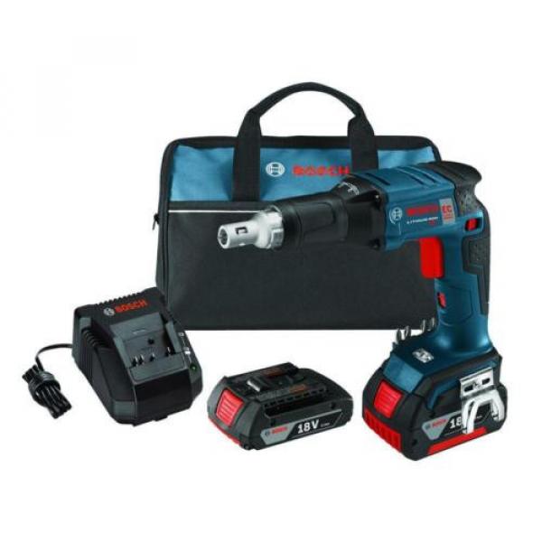 18 Volt Lightweight Cordless Drill Lithium-Ion Brushless Lock on Screwgun Kit #1 image