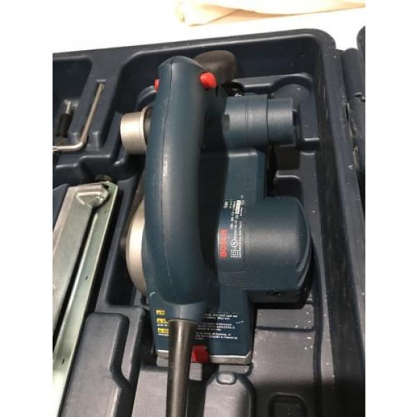 Bosch Planer Model 1594 Corded Electric 6.5 AMP 3-1/4&#034; Hard Case Bag Extr Blades #3 image