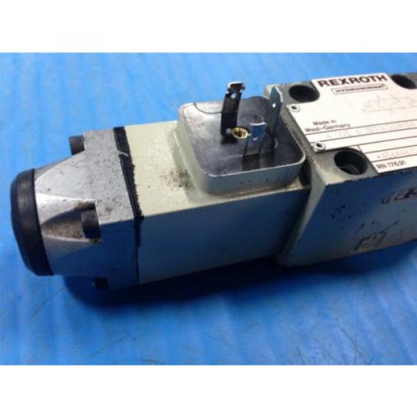 USED Australia Australia REXROTH 4WE6J51/AG24NZ4 DIRECTIONAL VALVE 4 WE 6 J51/AG24NZ4 (U4) #3 image