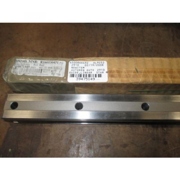 NEW Mexico Korea REXROTH LINEAR GUIDE RAIL, 667,50 MM - R160530431 #4 image