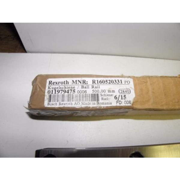 Rexroth Italy Singapore Ball Rail R160520331 500mm #2 image