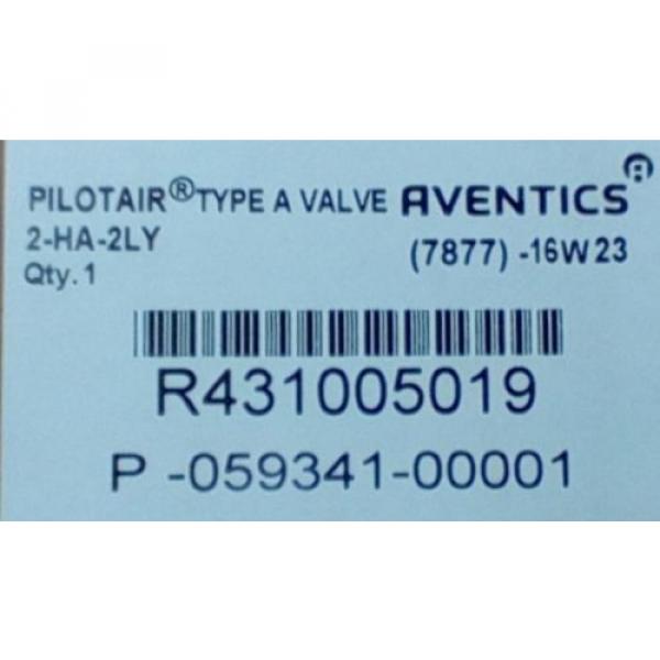 Rexroth Korea Australia R431005019, 2-HA-2LY PILOTAIR VALVE W/ LATCH 1 &amp; 2  P59341-1 #2 image